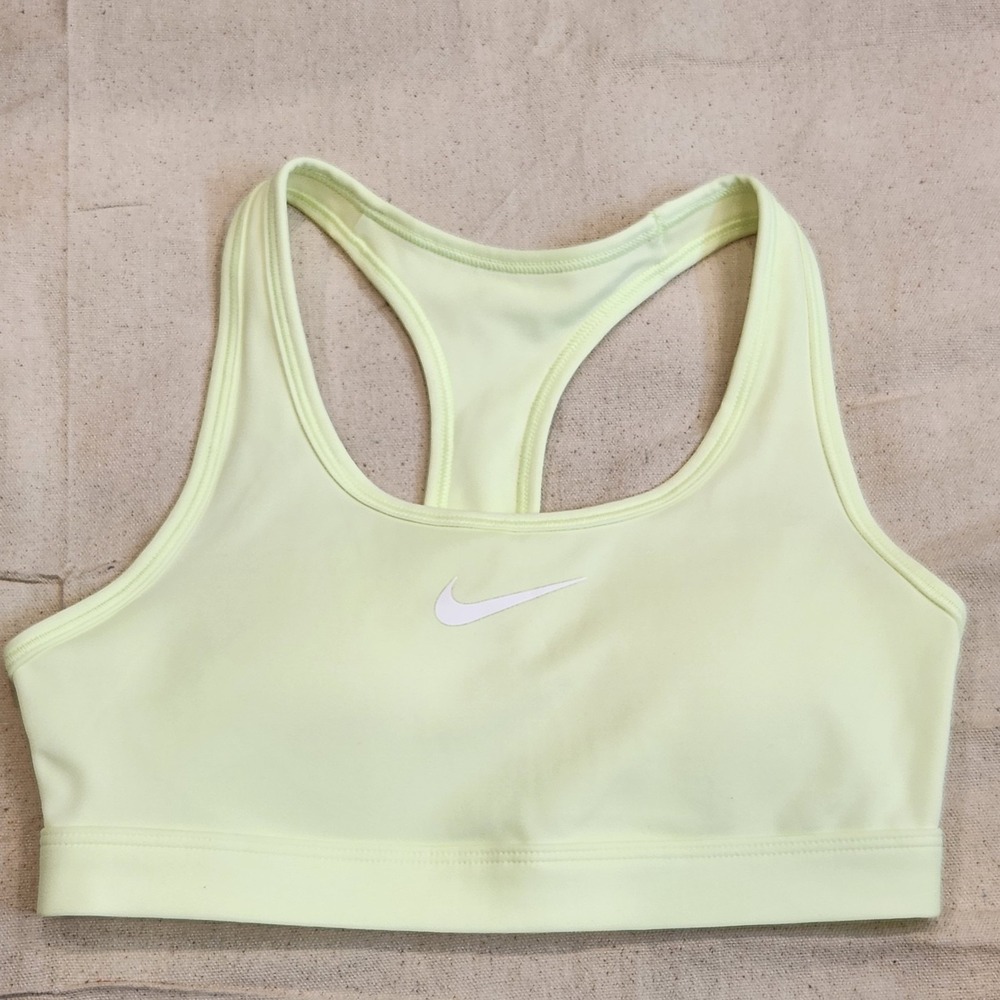 New Nike Medium Support Padded Swoosh Sports Bra DX6821-736 Women's Size XS